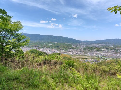五軒畑岩掛観音からの眺め