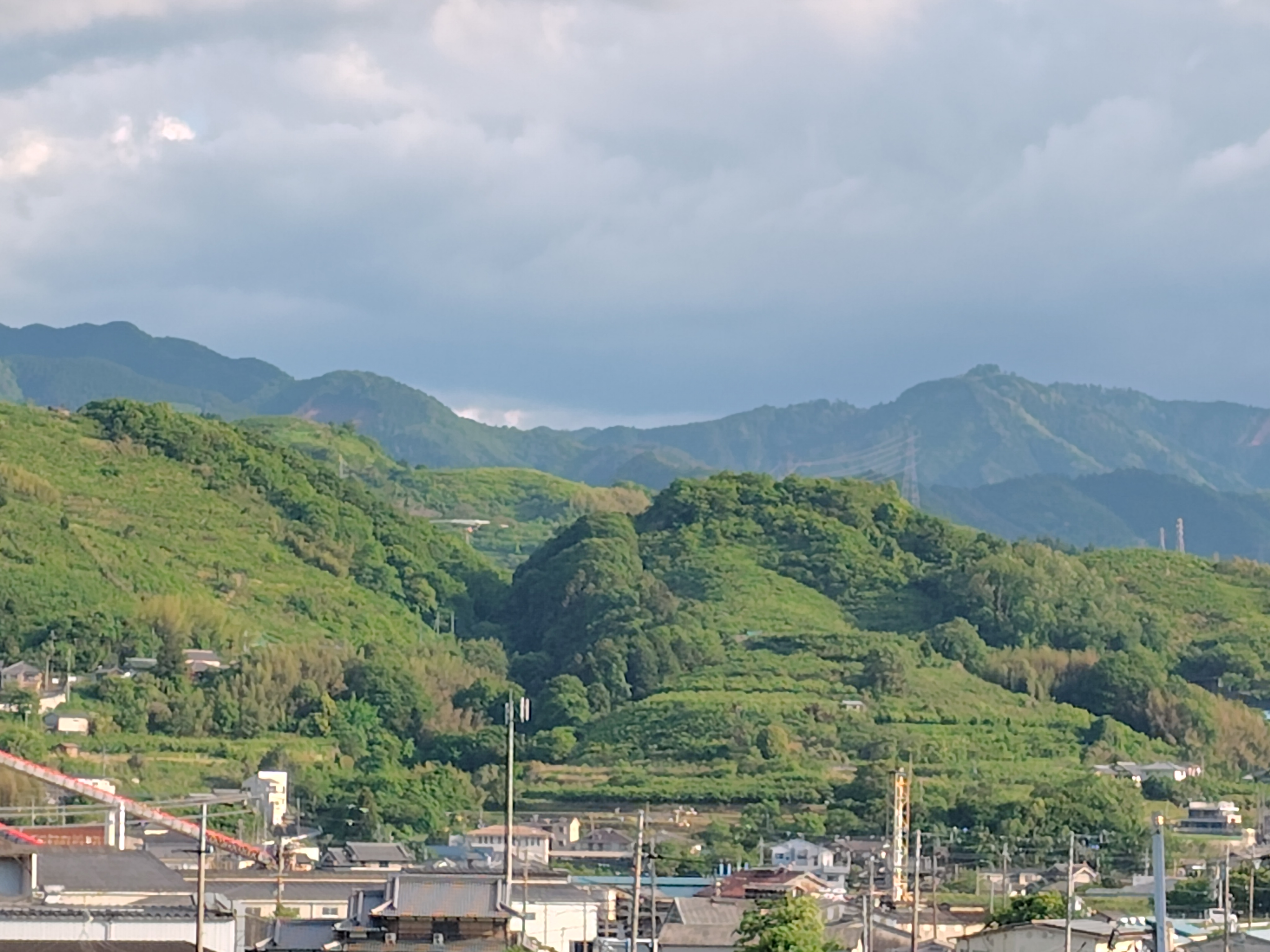 温泉宿「このの」からの眺め
