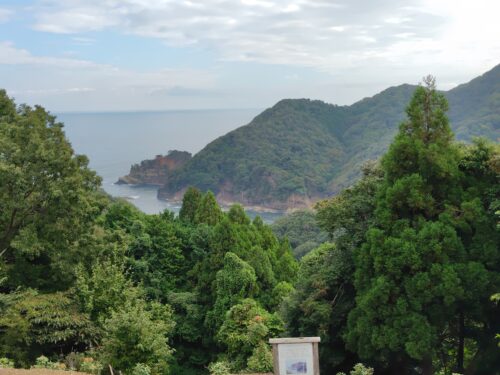 展望台から見える日本海の絶景